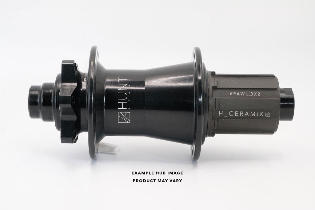 Rear Hub | Engage 17 Rapid Boost | 6-Bolt | 28 Hole | Black