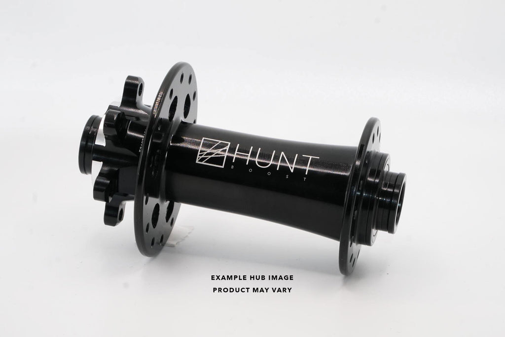 Front Hub | XC V1 42T Non-Boost | 6-Bolt | 28 Hole | Black