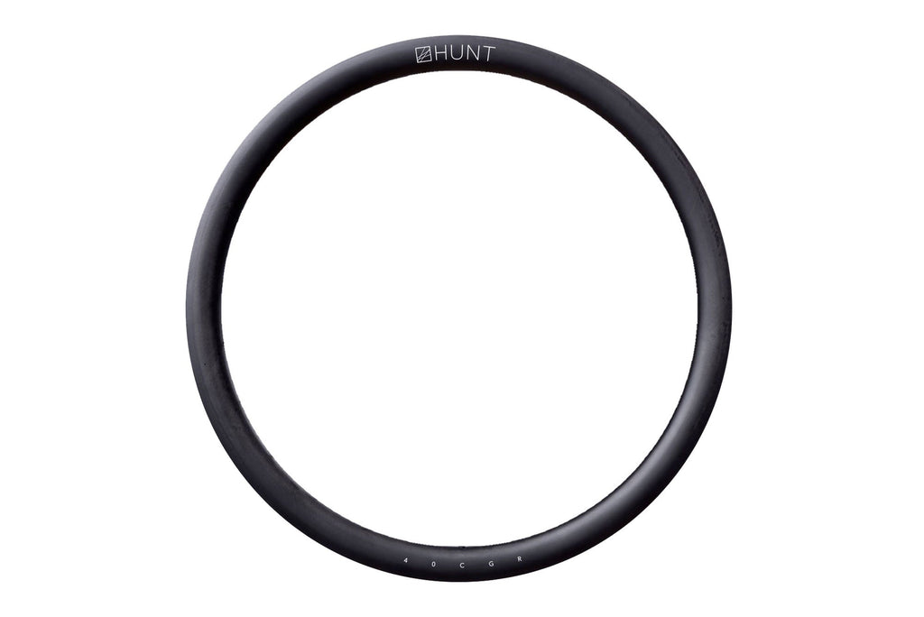 HUNT 40 Carbon Gravel Race H_Cyclo Rim | Rear | Hookless