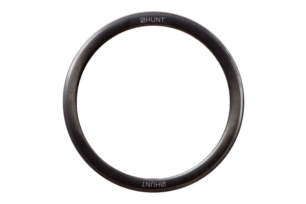 HUNT 50 Carbon Spoke Matte Black Rim | Rear