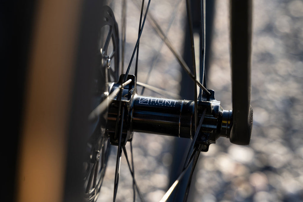 <h1>Spokes</h1><i>We chose the top-of-the-range Pillar Spoke Re-enforcement PSR XTRA models. These butted blade aero spokes are lighter but also provide a greater degree of elasticity to maintain tensions longer and add fatigue resistance. PSR spokes feature the 2.2 width at the spoke head providing more material in this high stress area. The nipples come with a hex head so you can achieve precise tensioning. Combining these components well is key which is why all HUNT wheels are hand-built.</i>